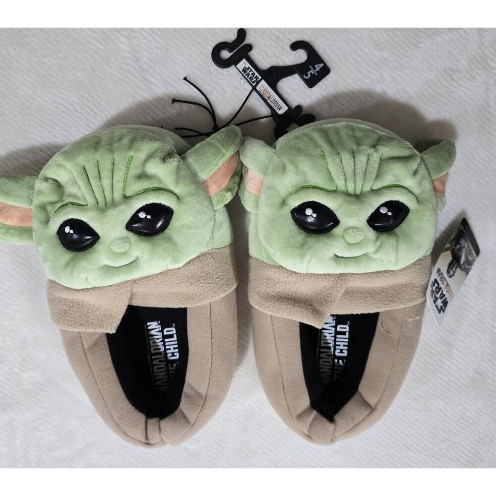 Star Wars The Mandalorian Child Slippers‎ Size 4-5
